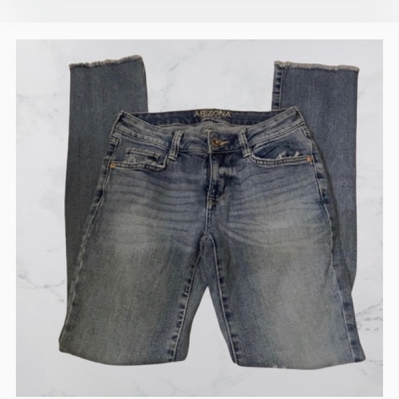 Arizona Jean Company Denim - Arizona Jean Company Fringe Jeans